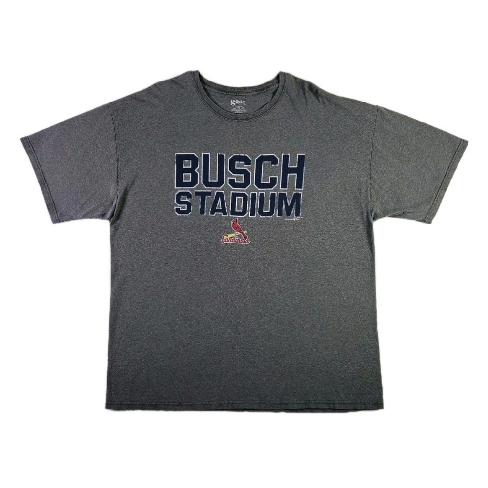 Vintage St Louis Cardinals Shirt XXL Retro Busch Stadium MLB Baseball Sportswear
